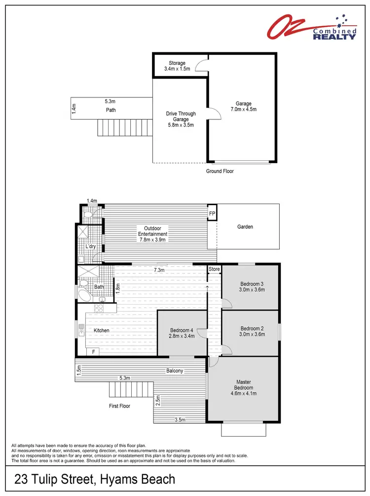 Floorplan of Homely house listing, 23 Tulip Street, Hyams Beach NSW 2540
