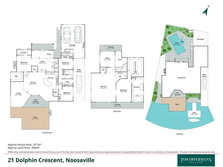 Floorplan of Homely house listing, 21 Dolphin Crescent, Noosaville QLD 4566