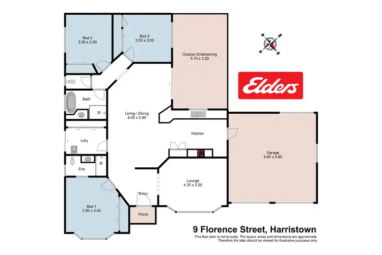 Floorplan of Homely house listing, 9 Florence Street, Harristown QLD 4350