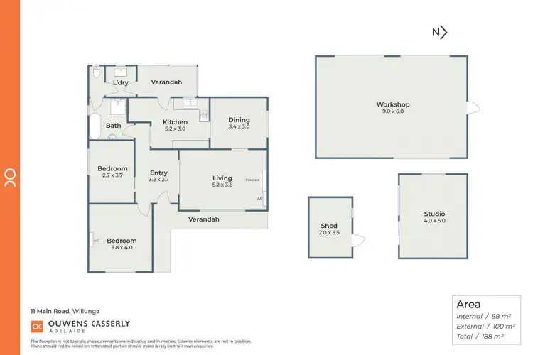 Floorplan of Homely house listing, 11 Main Road, Willunga SA 5172
