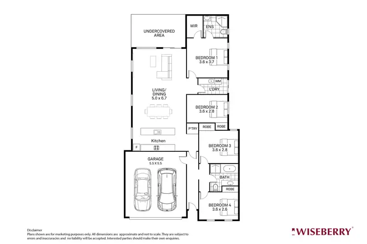 Floorplan of Homely house listing, 14 Sorrento Way, Hamlyn Terrace NSW 2259