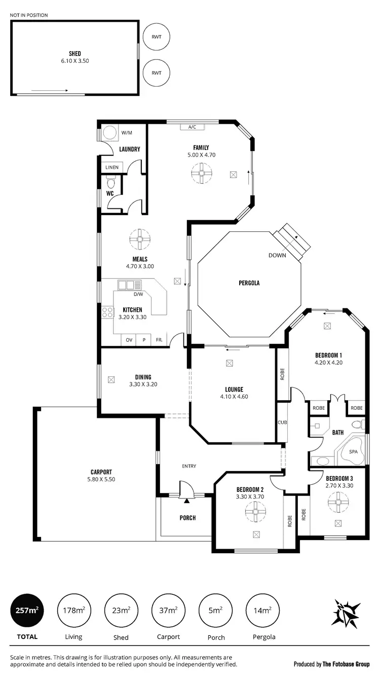 Floorplan of Homely house listing, 5 Stirling Road, Blackwood SA 5051