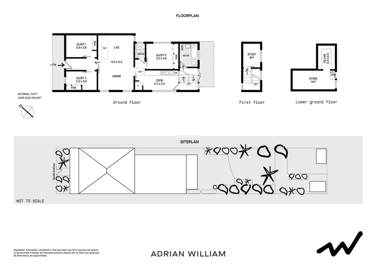 Floorplan of Homely house listing, 25 Gould Avenue, Lewisham NSW 2049