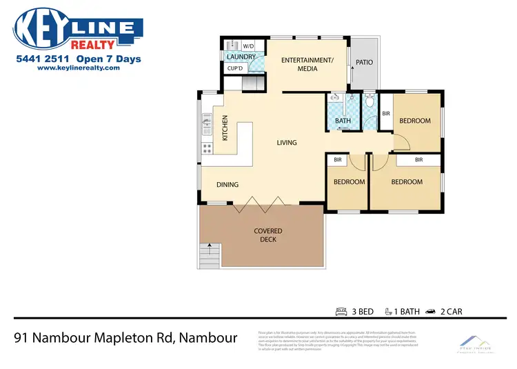 Floorplan of Homely house listing, 91 Nambour Mapleton Road, Nambour QLD 4560