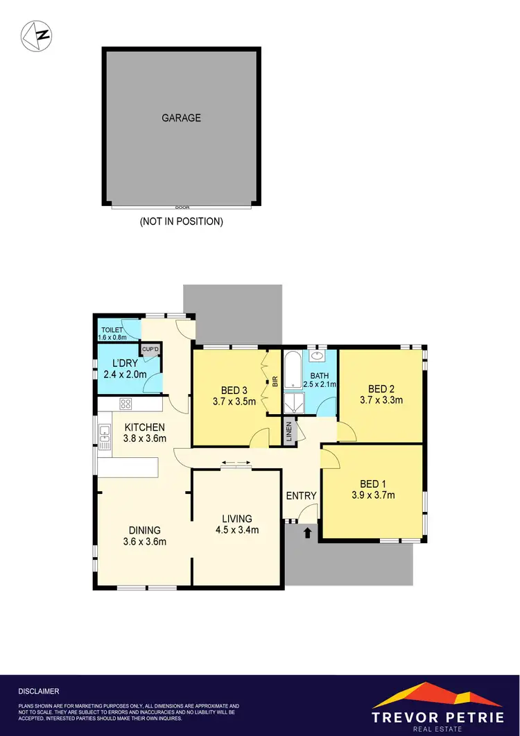 Floorplan of Homely house listing, 310 Nicholson Street, Black Hill VIC 3350