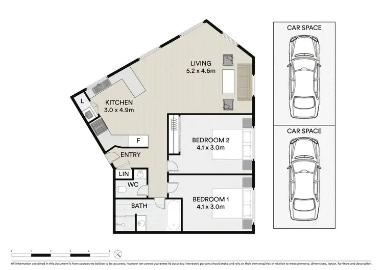 Floorplan of Homely unit listing, 1/485 Wentworth Avenue, Toongabbie NSW 2146
