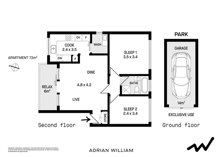 Floorplan of Homely apartment listing, 5/122-132 Georges River Road, Croydon Park NSW 2133
