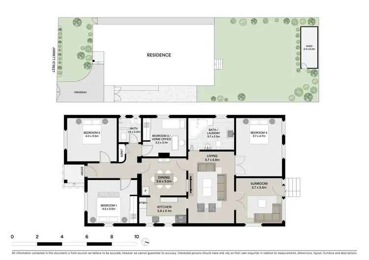 Floorplan of Homely house listing, 23 Jarrett Street, Clemton Park NSW 2206