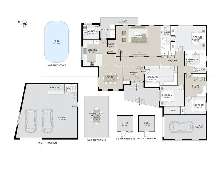 Floorplan of Homely house listing, 35 Winifred Jane Crescent, Hadspen TAS 7290