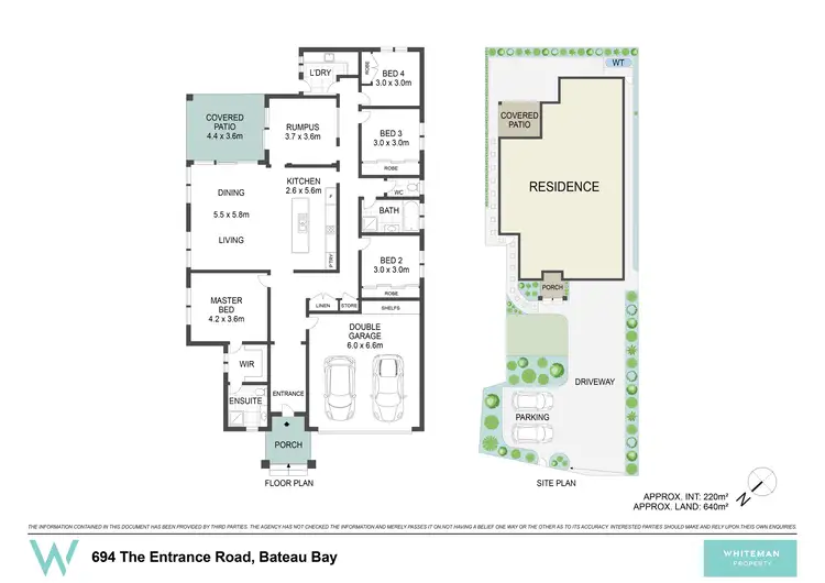 Floorplan of Homely house listing, 694 The Entrance Road, Bateau Bay NSW 2261