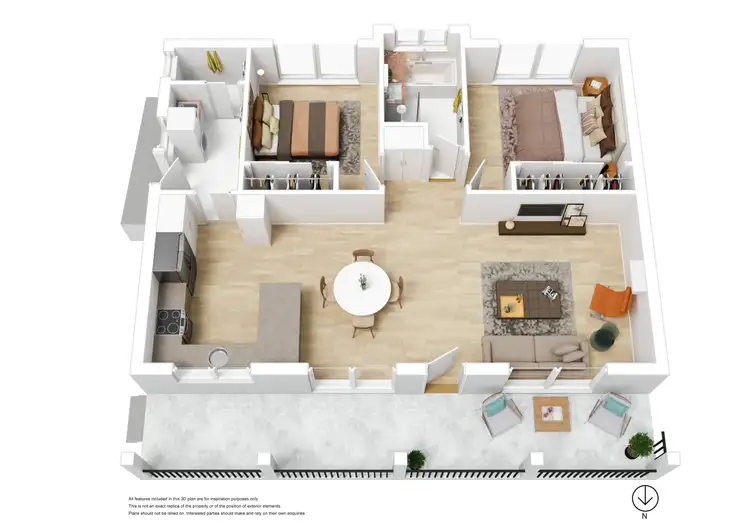 Floorplan of Homely house listing, 21 King Street, Daylesford VIC 3460