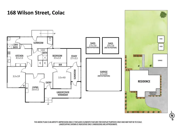 Floorplan of Homely house listing, 168 Wilson Street, Colac VIC 3250