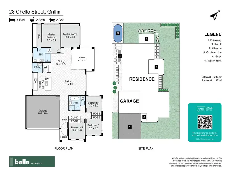 Floorplan of Homely house listing, 28 Chello Street, Griffin QLD 4503