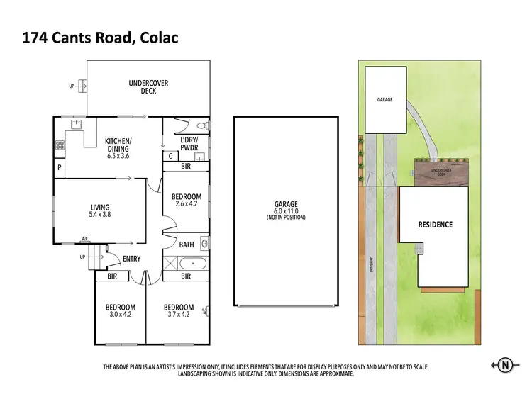 Floorplan of Homely house listing, 174 Cants Road, Colac VIC 3250