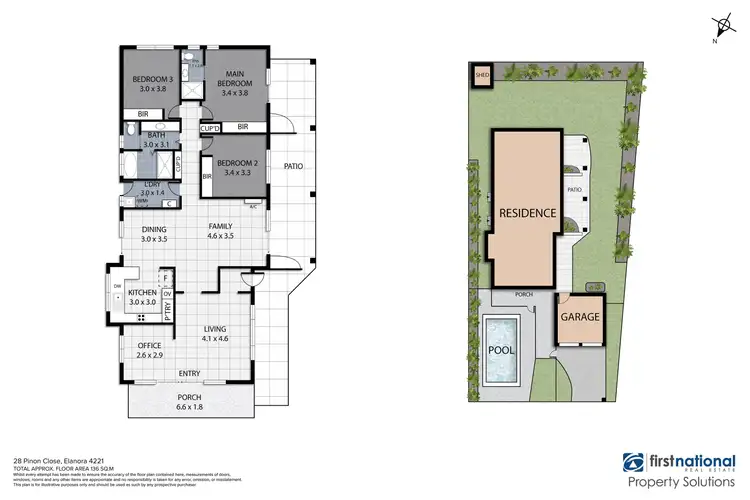 Floorplan of Homely house listing, 28 Pinon Close, Elanora QLD 4221