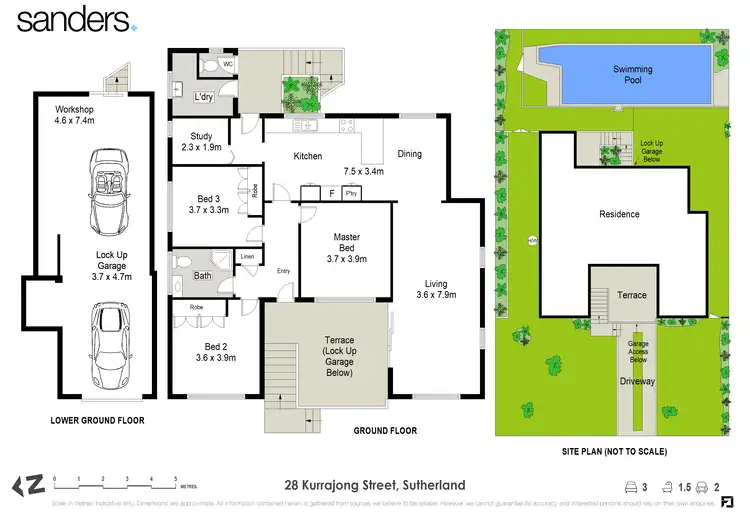 Floorplan of Homely house listing, 28 Kurrajong Street, Sutherland NSW 2232