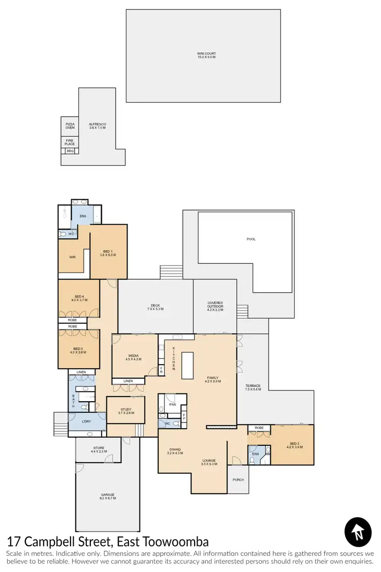 Floorplan of Homely house listing, 17 Campbell Street, East Toowoomba QLD 4350