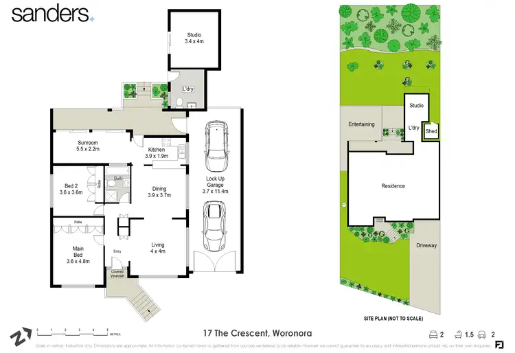 Floorplan of Homely house listing, 17 The Crescent, Woronora NSW 2232