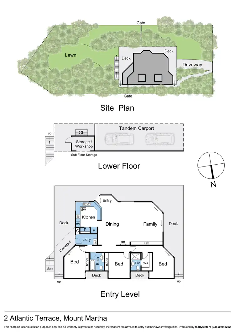 Floorplan of Homely house listing, 2 Atlantic Terrace, Mount Martha VIC 3934