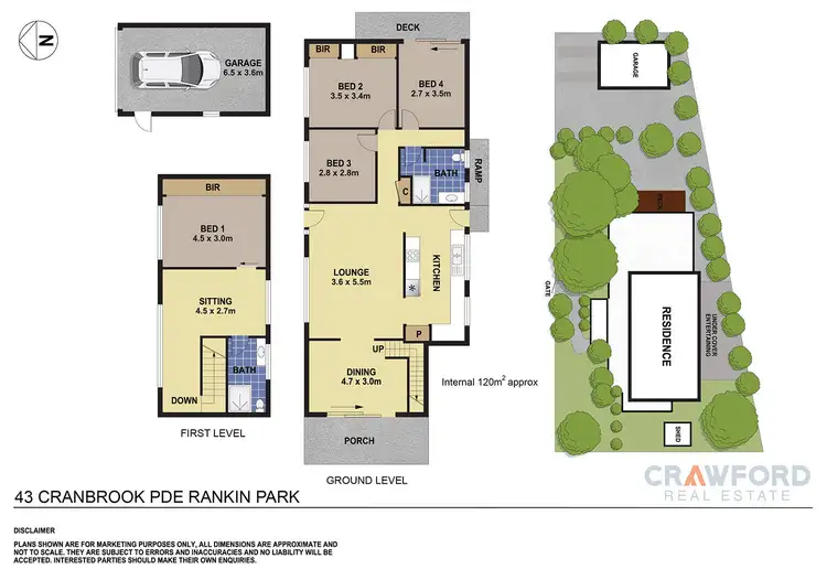 Floorplan of Homely house listing, 43 Cranbrook Parade, Rankin Park NSW 2287
