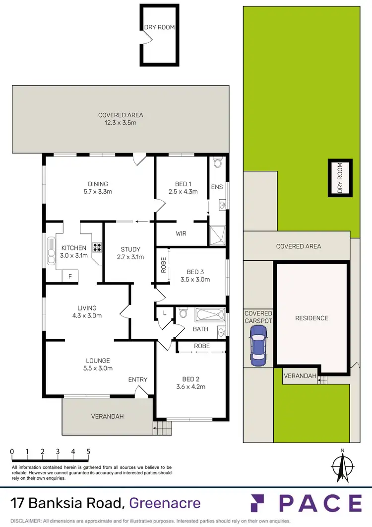 Floorplan of Homely house listing, 17 Banksia Road, Greenacre NSW 2190