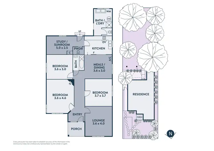 Floorplan of Homely house listing, 129 Ballantyne Street, Thornbury VIC 3071