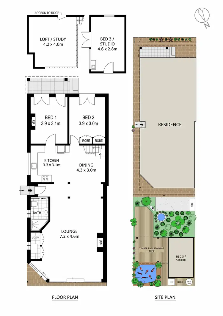 Floorplan of Homely house listing, 39 Alfred Street, St Peters NSW 2044