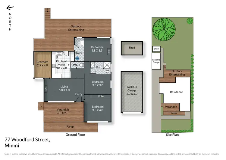 Floorplan of Homely house listing, 77 Woodford Street, Minmi NSW 2287