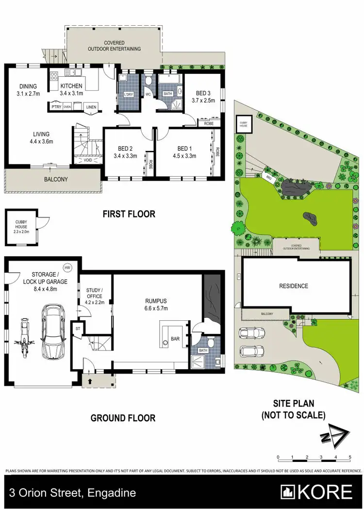 Floorplan of Homely house listing, 3 Orion Street, Engadine NSW 2233