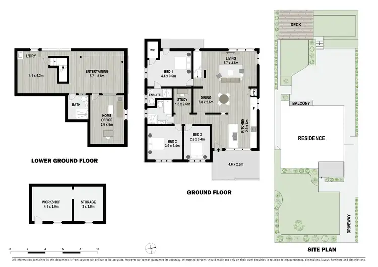Floorplan of Homely house listing, 8 Judith Avenue, Seven Hills NSW 2147
