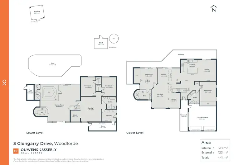 Floorplan of Homely house listing, 3 Glengarry Drive, Woodforde SA 5072