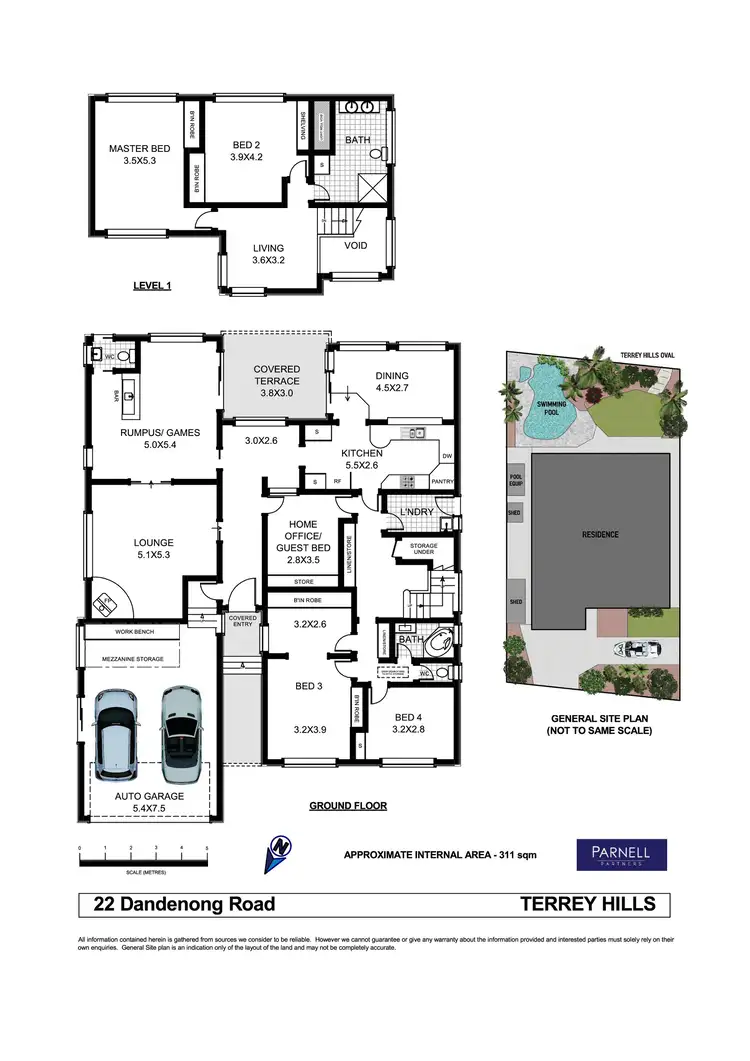 Floorplan of Homely house listing, 22 Dandenong Road, Terrey Hills NSW 2084