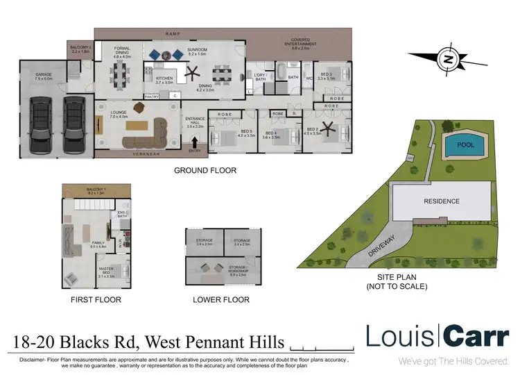 Floorplan of Homely house listing, 18-20 Blacks Road, West Pennant Hills NSW 2125