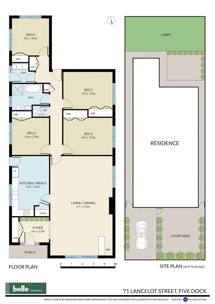 Floorplan of Homely house listing, 71 Lancelot Street, Five Dock NSW 2046