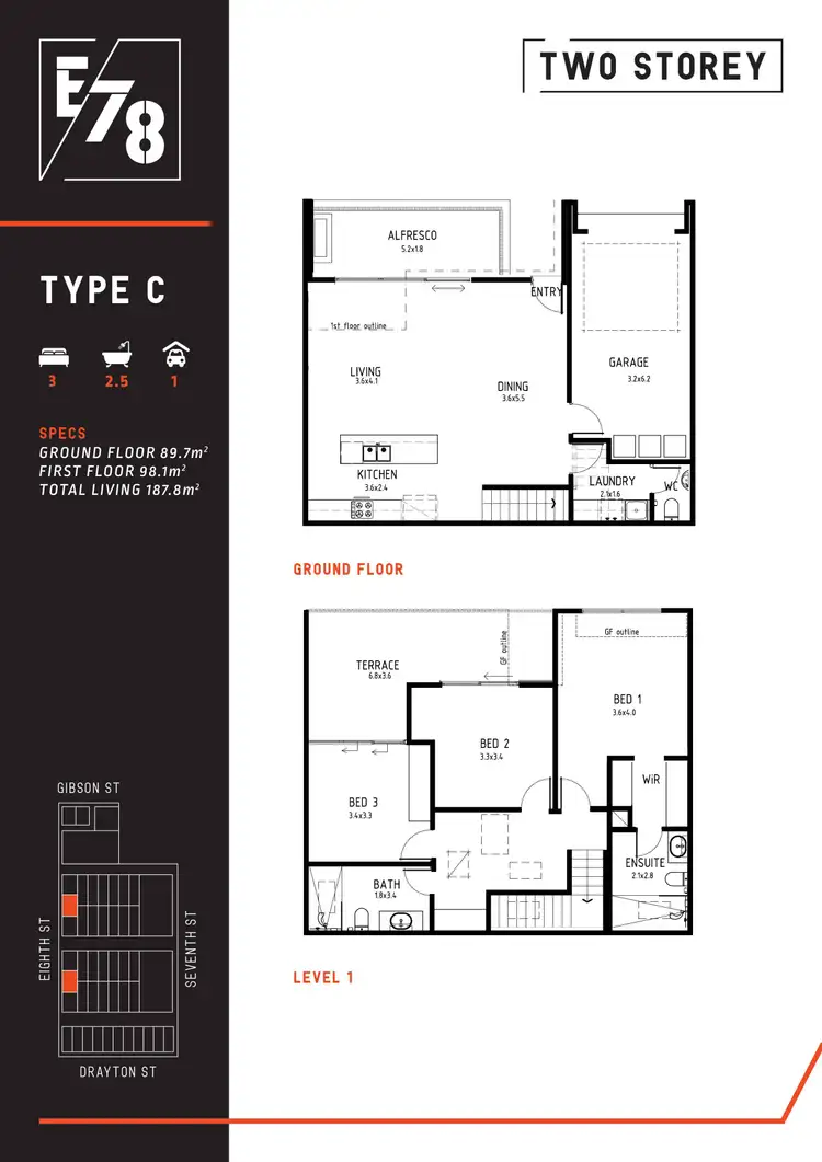 Floorplan of Homely house listing, 41/78 Gibson Street, Bowden SA 5007