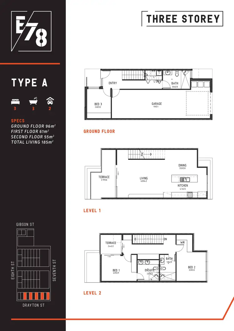 Floorplan of Homely house listing, 28/78 Gibson Street, Bowden SA 5007