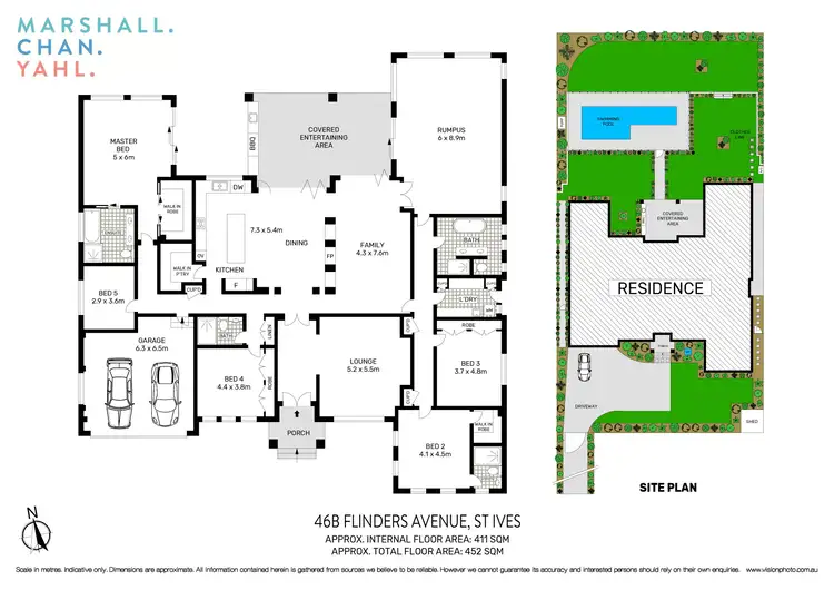 Floorplan of Homely house listing, 46b Flinders Avenue, St Ives NSW 2075