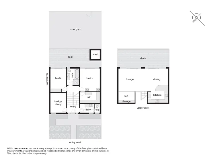 Floorplan of Homely townhouse listing, 12/81 Crozier Circuit, Kambah ACT 2902