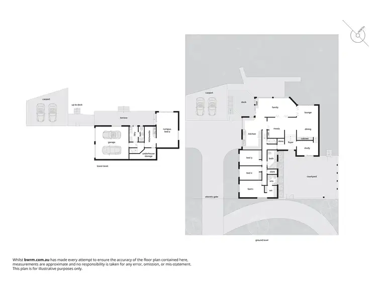 Floorplan of Homely house listing, 125 Mugga Way, Red Hill ACT 2603