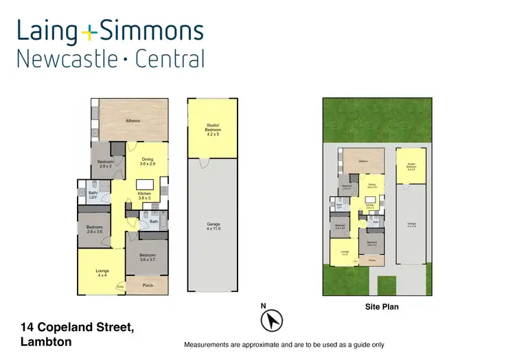 Floorplan of Homely house listing, 14 Copeland Street, Lambton NSW 2299
