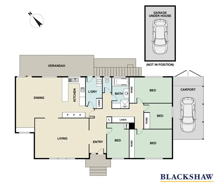 Floorplan of Homely house listing, 11 Anstey Street, Pearce ACT 2607
