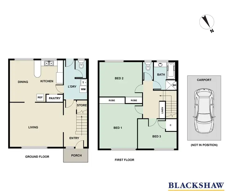 Floorplan of Homely townhouse listing, 9 Mather Street, Weston ACT 2611