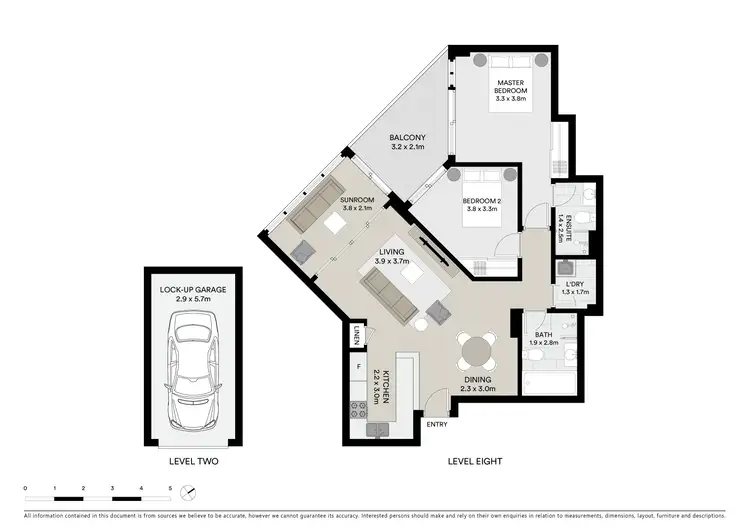 Floorplan of Homely unit listing, 60/3 Sorrell Street, Parramatta NSW 2150