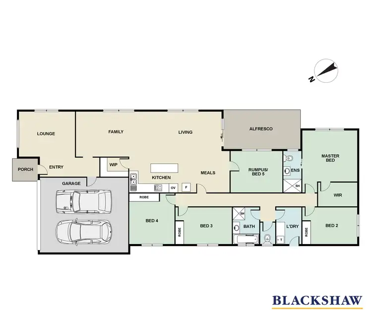 Floorplan of Homely house listing, 6 Willesee Rise, Coombs ACT 2611