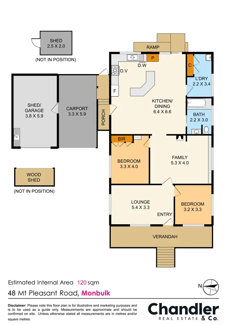 Floorplan of Homely house listing, 48 Mt Pleasant Road, Monbulk VIC 3793