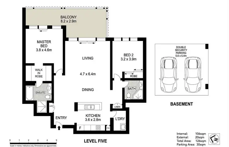Floorplan of Homely apartment listing, 55/21 Tennyson Road, Breakfast Point NSW 2137