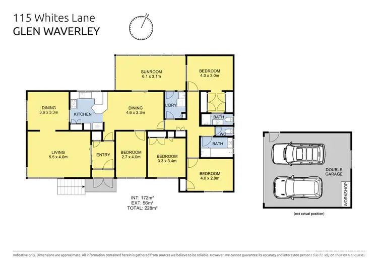 Floorplan of Homely house listing, 115 Whites Lane, Glen Waverley VIC 3150