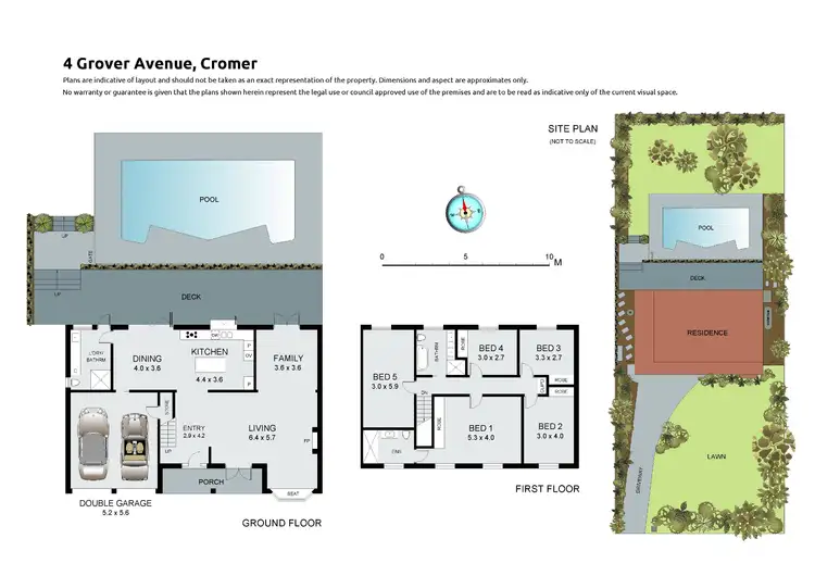 Floorplan of Homely house listing, 4 Grover Avenue, Cromer NSW 2099