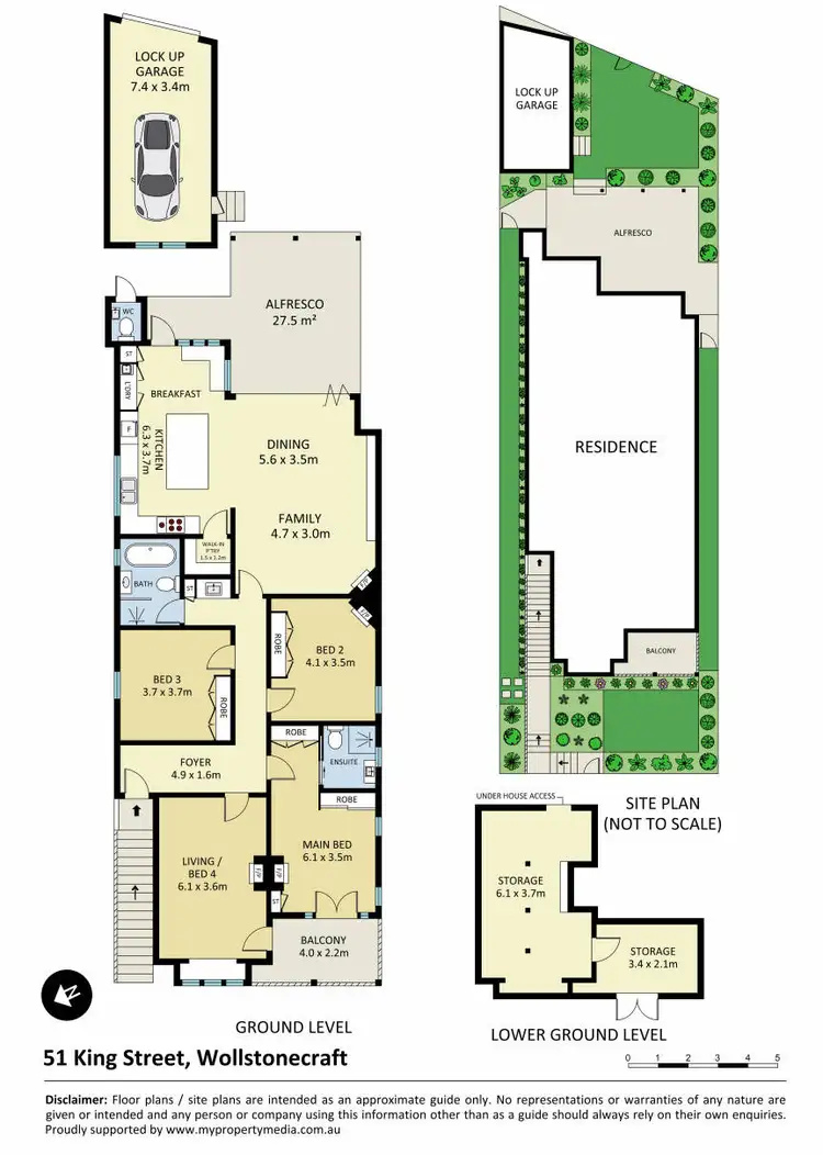 Floorplan of Homely house listing, 51 King Street, Wollstonecraft NSW 2065