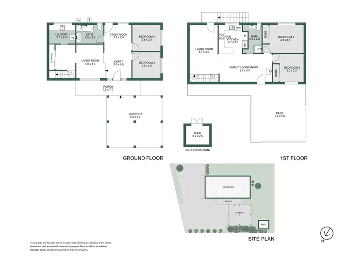 Floorplan of Homely house listing, 13 Talbot Grove, Mccrae VIC 3938